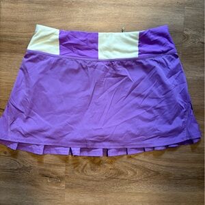 Lululemon Athletica Purple Skirt